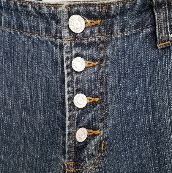 GAP long and lean bootcut blue jeans size 8 - Picture 6 of 8